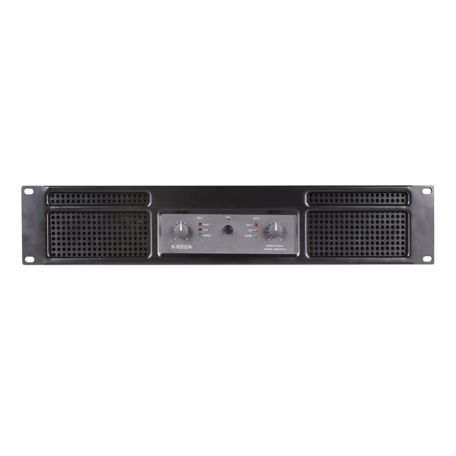 MISSION PRO K-6000A 超大功率双通道专业功率放大器 | 徐州音响工程 | 江苏志昂音响工程有限公司