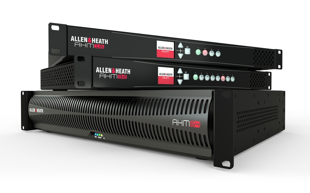Allen&Heath AHM 系列音频矩阵处理器｜分布式网络音频管理系统 | 徐州音响工程 | 江苏志昂音响工程有限公司