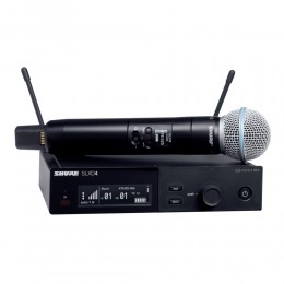 Shure 舒尔 SLXD24/BETA58A 数字无线手持话筒系统｜SLXD 无线麦克风｜舞台演出演唱无线麦｜徐州音响工程｜江苏志昂音响工程有限公司